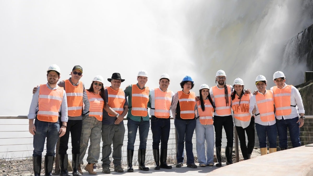 Bancada antioqueña del congreso visitó Hidroituango