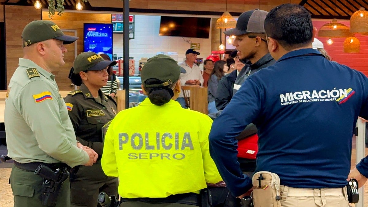 Controles de autoridades en Aeropuerto de Rionegro