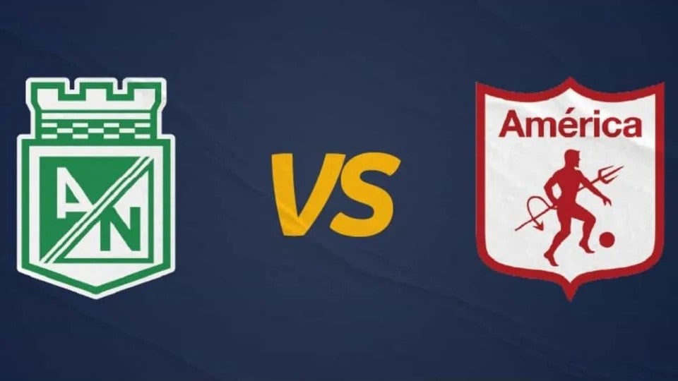 Final de la copa Betplay entre Atlético Nacional y América de Cali