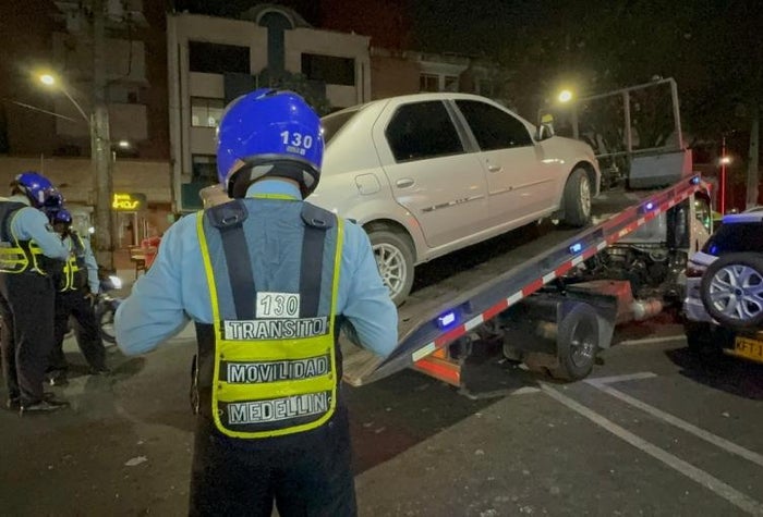 Operativos de control de movilidad de Medellín