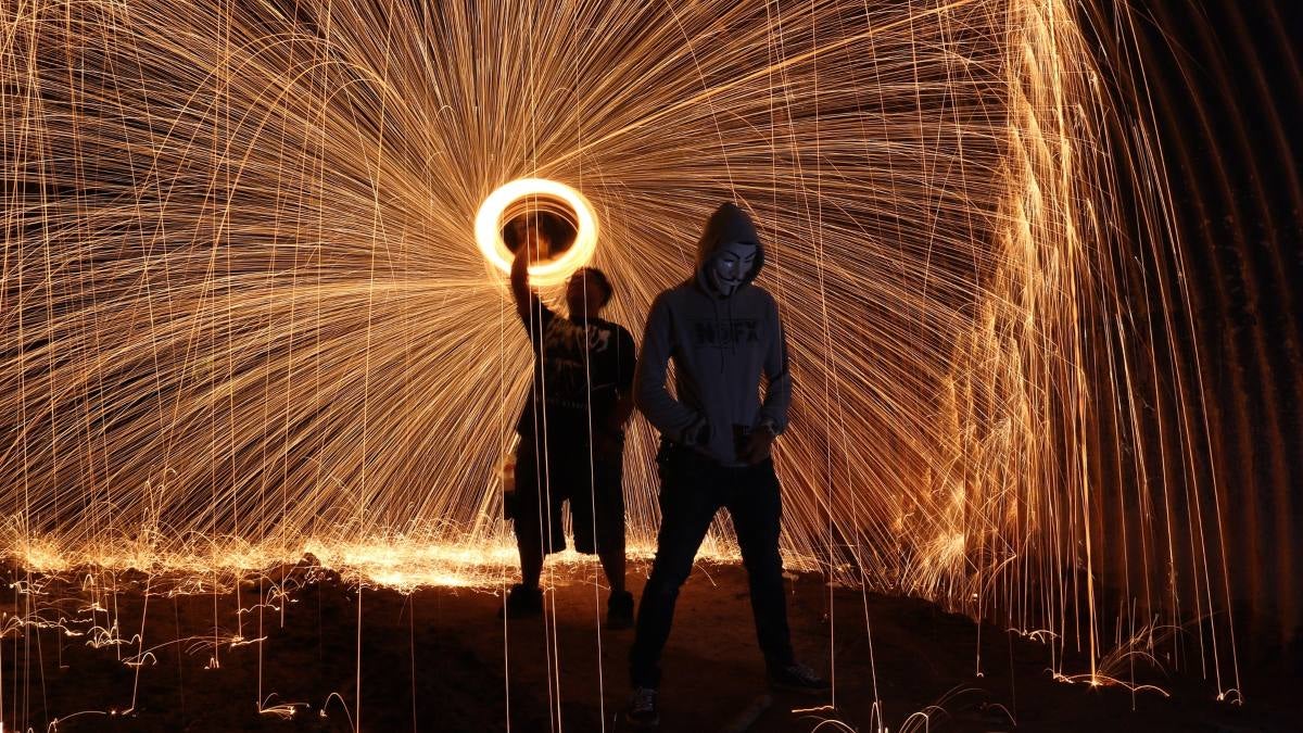 Quemados con pólvora