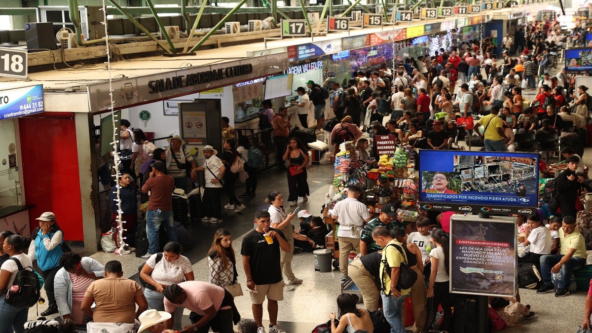 Entre el 21 y el 31 de diciembre, las terminales de transporte de Medellín proyectan la movilización de unos 700 mil viajeros