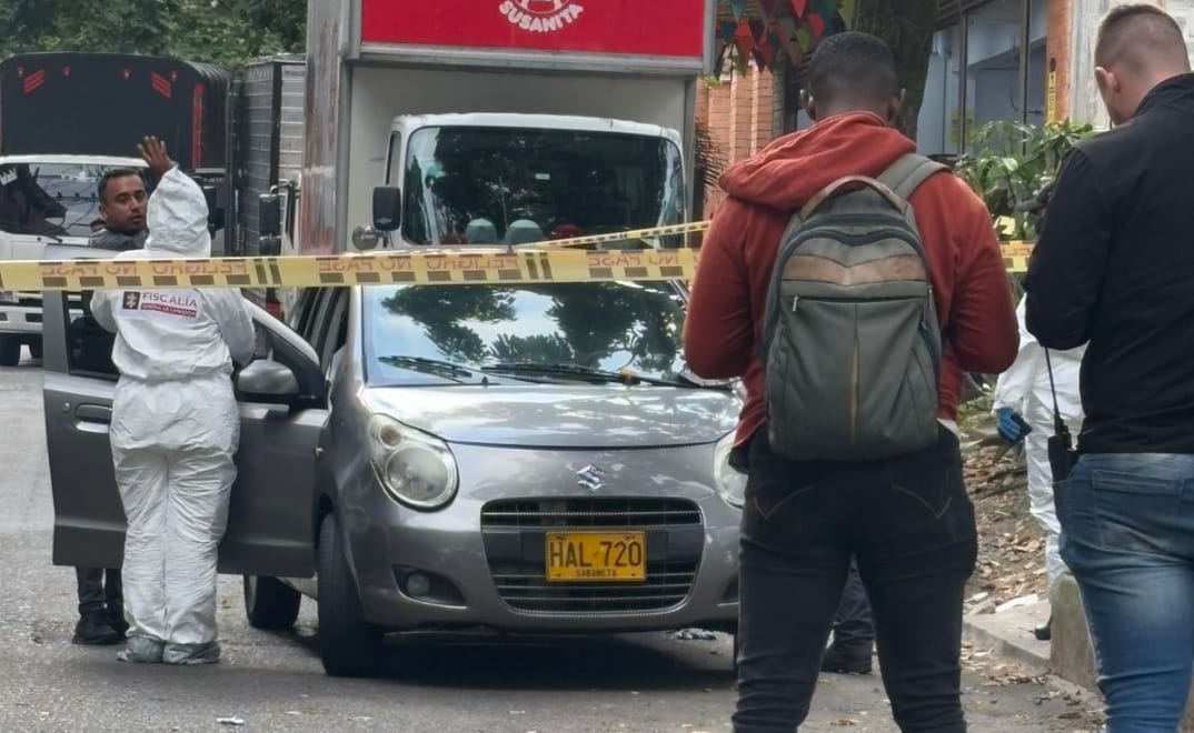 Asesinaron a conductor de un vehículo en el barrio Boston de Medellín