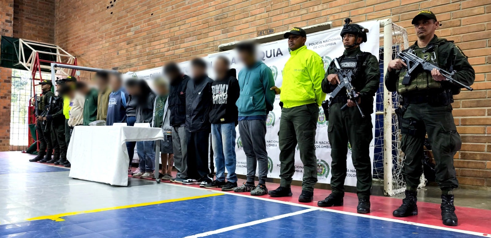 Operativo contra la banda delincuencial Renacer en el suroeste de Antioquia