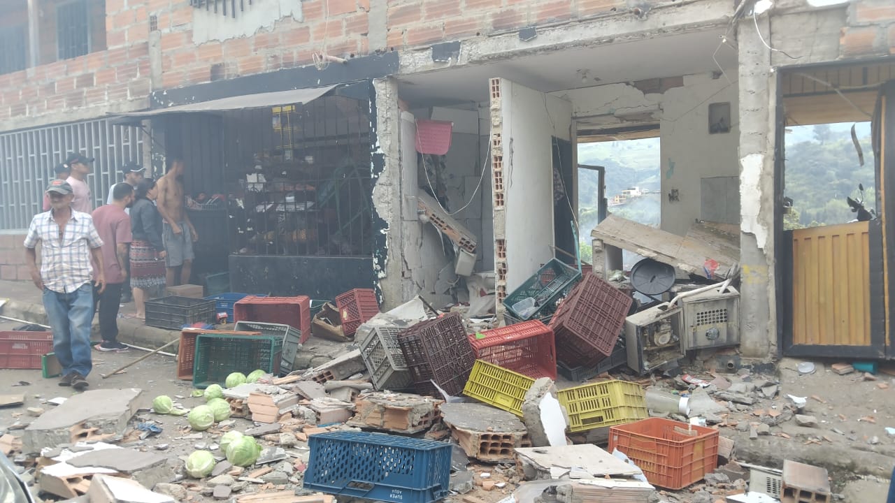 Explosión en Medellín