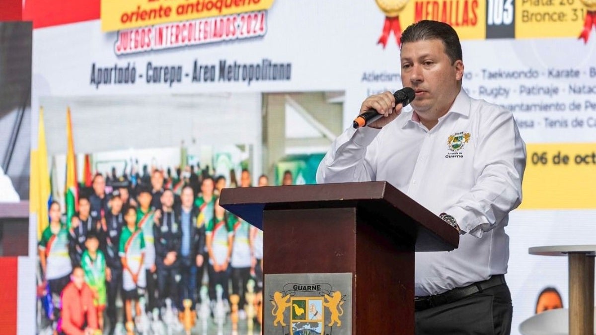 Diego Mauricio Grisales Gallego, alcalde Guarne