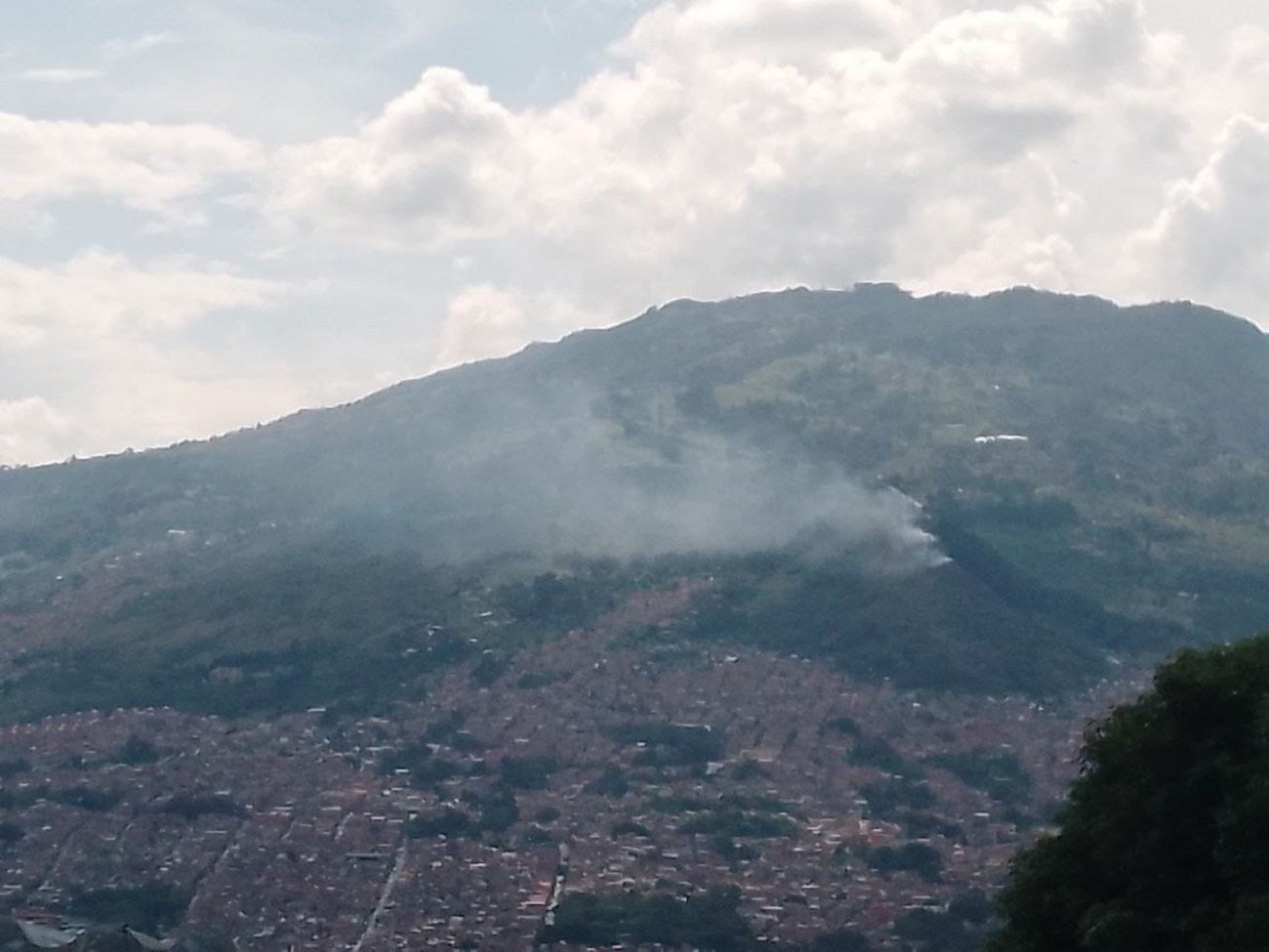 Incendios en Medellín