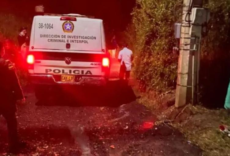 Referencia de homicidio en zona rural de Antioquia