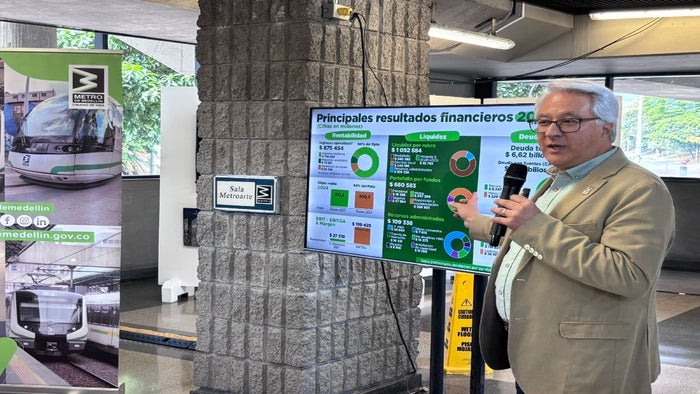 Tomás Elejalde, gerente Metro de Medellín