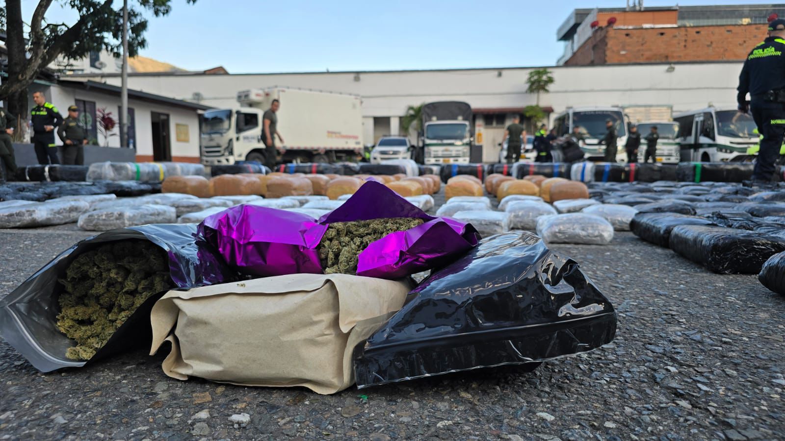 Tres toneladas de marihuana en Bello Ene23 2025