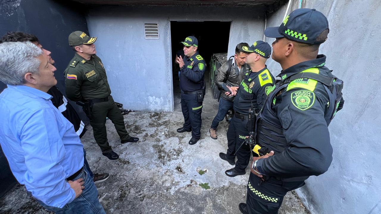 Detrás de una puerta blindada descubrieron 'olla' de drogas en Castilla