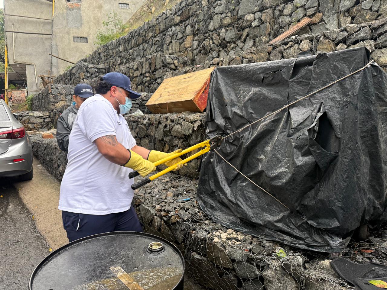 Operativos de control en el barrio Manrique de Medellín
