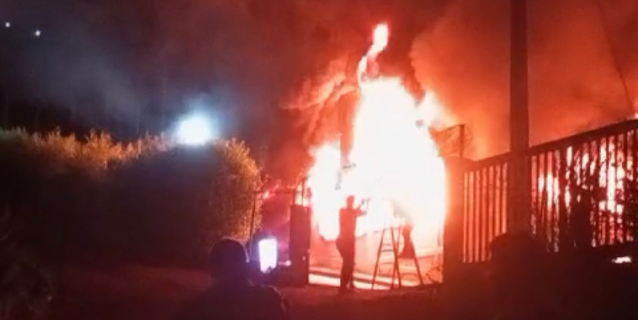 Incendio en Girardota, Antioquia