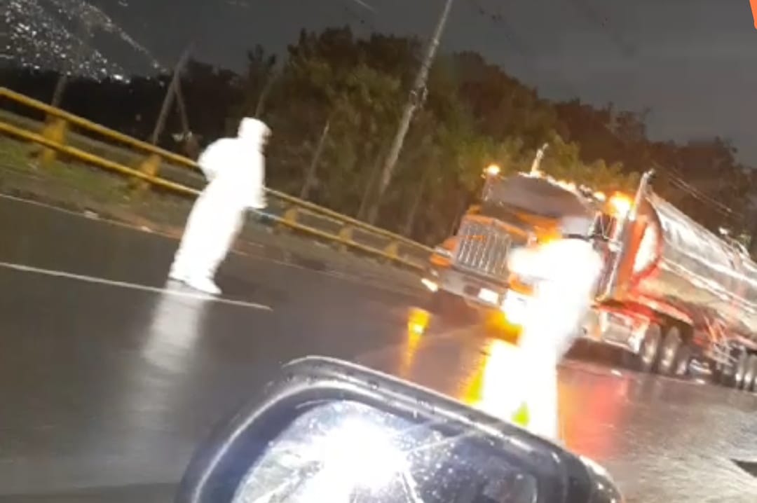 Una persona muerta en la Autopista Norte en el barrio Belalcázar