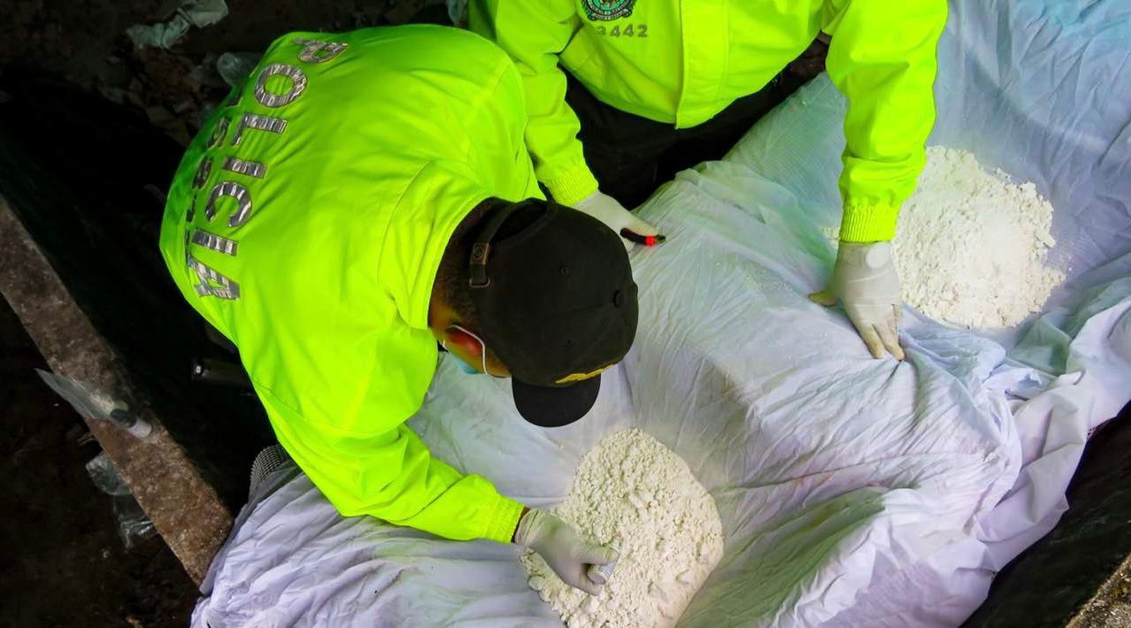 Destruyen laboratorio de cocaína en Antioquia