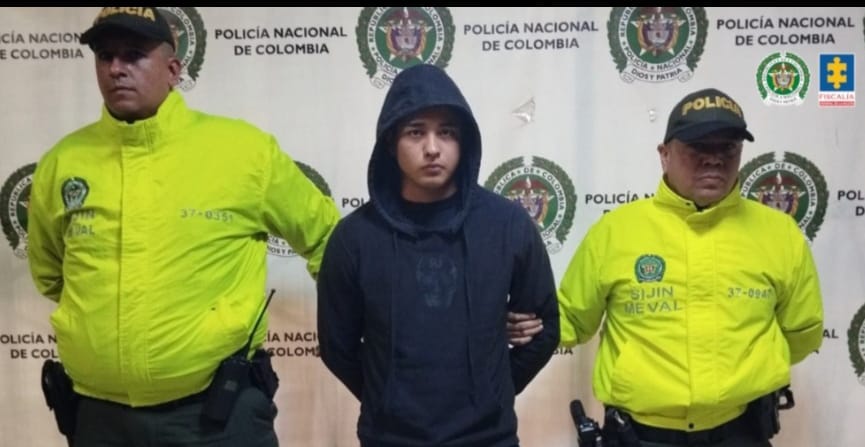 Captura de policía por el delito de homicidio