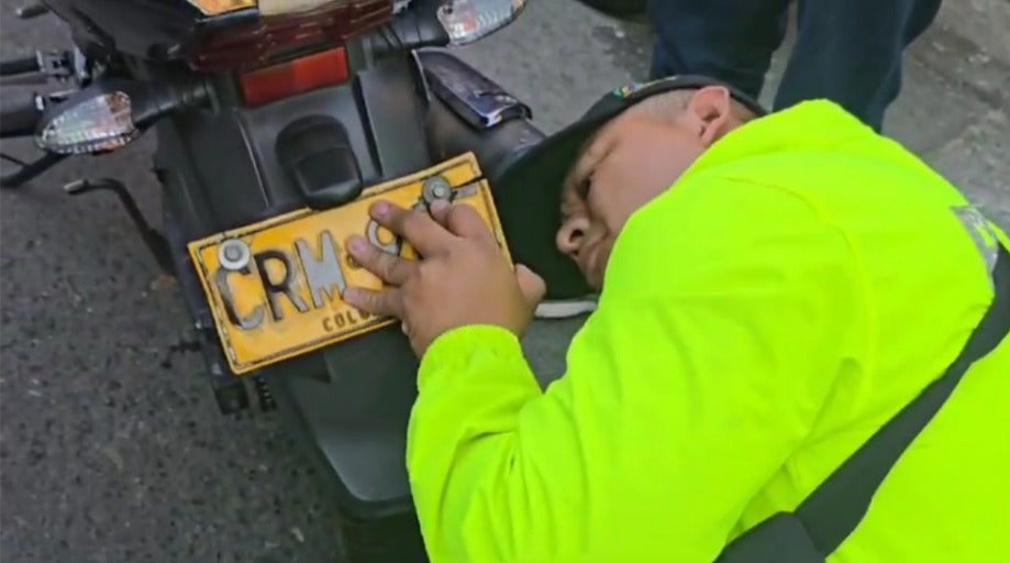 Operativo en el barrio Aranjuez de Medellín