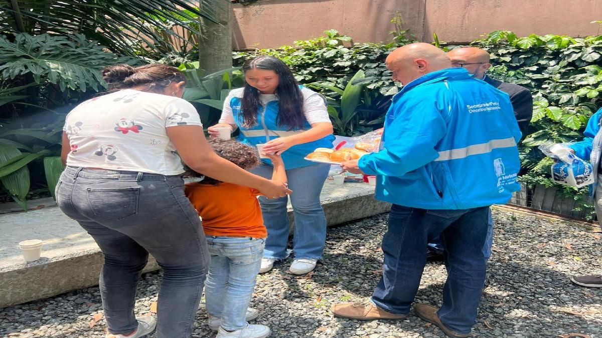 Atención de desplazados en Medellín
