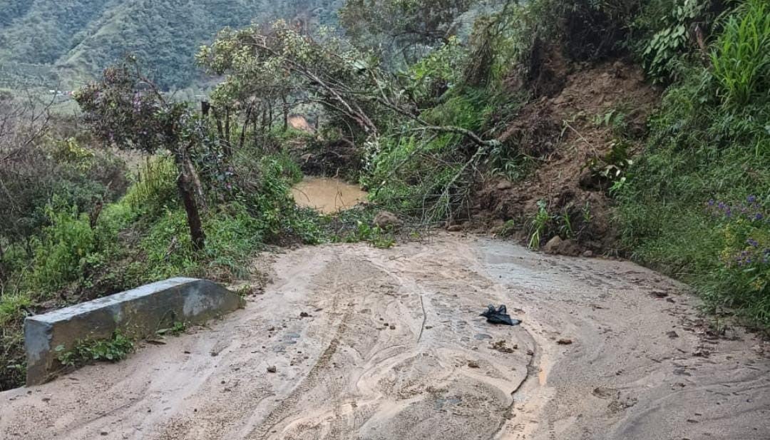 Derrumbes por lluvias - Argelia, Antioquia