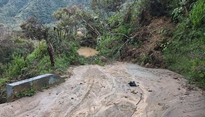 Derrumbes por lluvias - Argelia, Antioquia