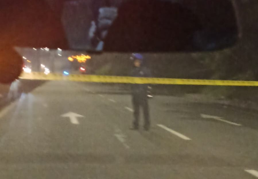 Accidente de transito en la Autopista Norte de Medellín