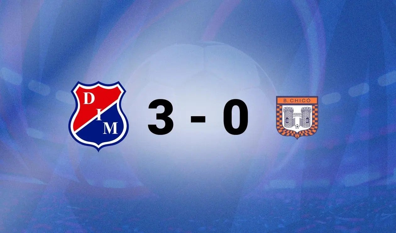 Medellín goleó al Chicó