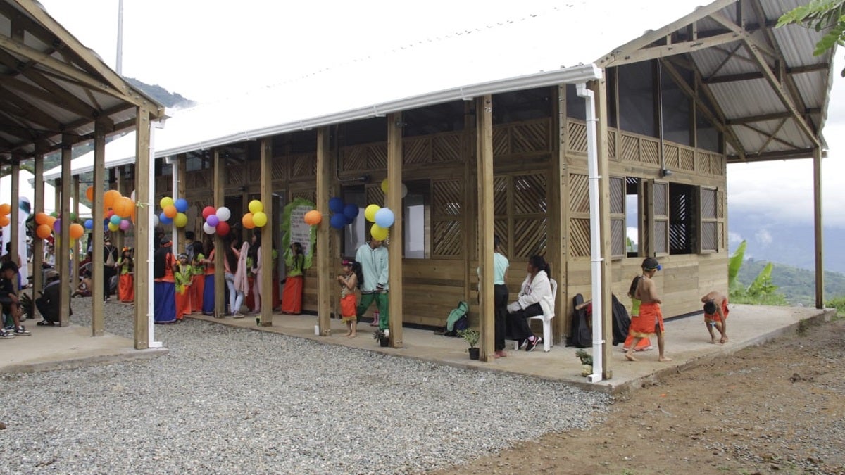 Centro Educativo Rural indígena La María en Valparaíso