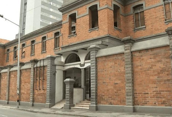 Estación de policías de la Candelaria de Medellín