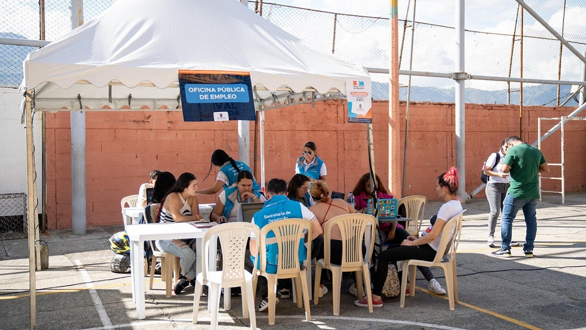 Jornada de empleo en Medellín