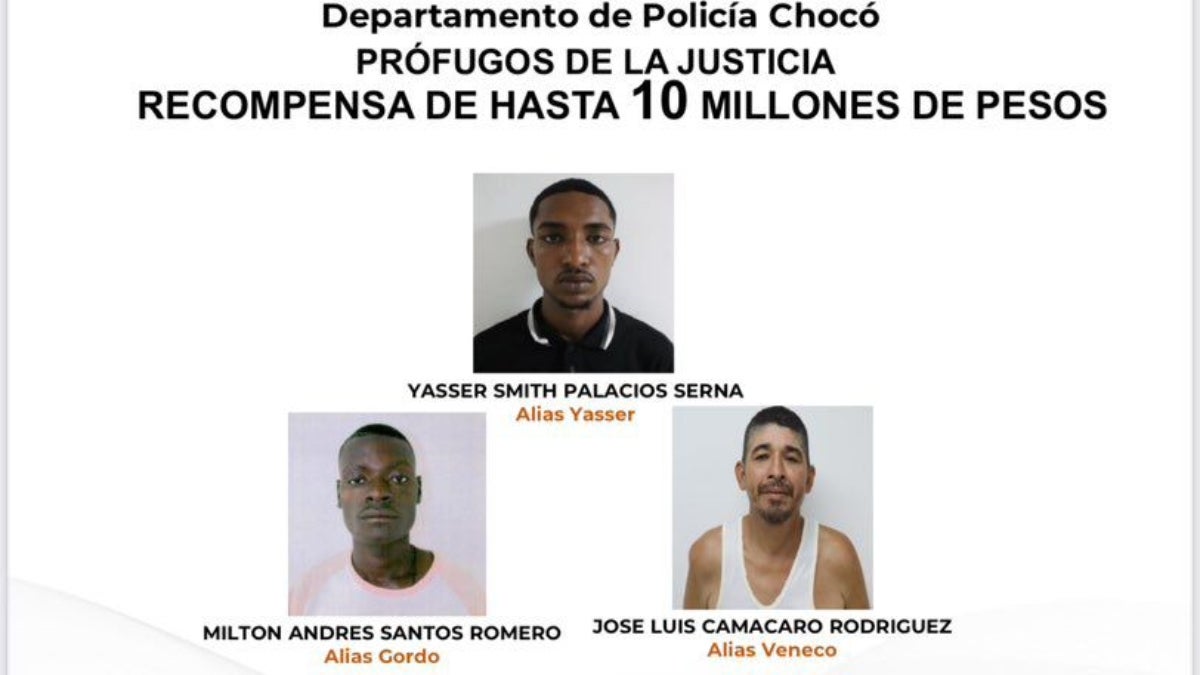 Recompensa por recaptura de prófugos