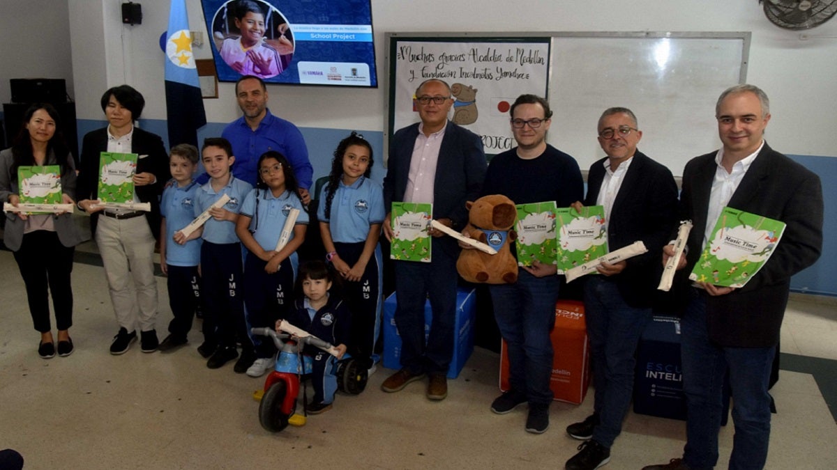 Medellín acoge proyecto escolar japonés