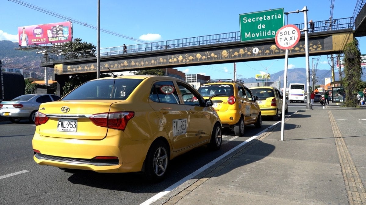 Tarifas taxis en Medellín