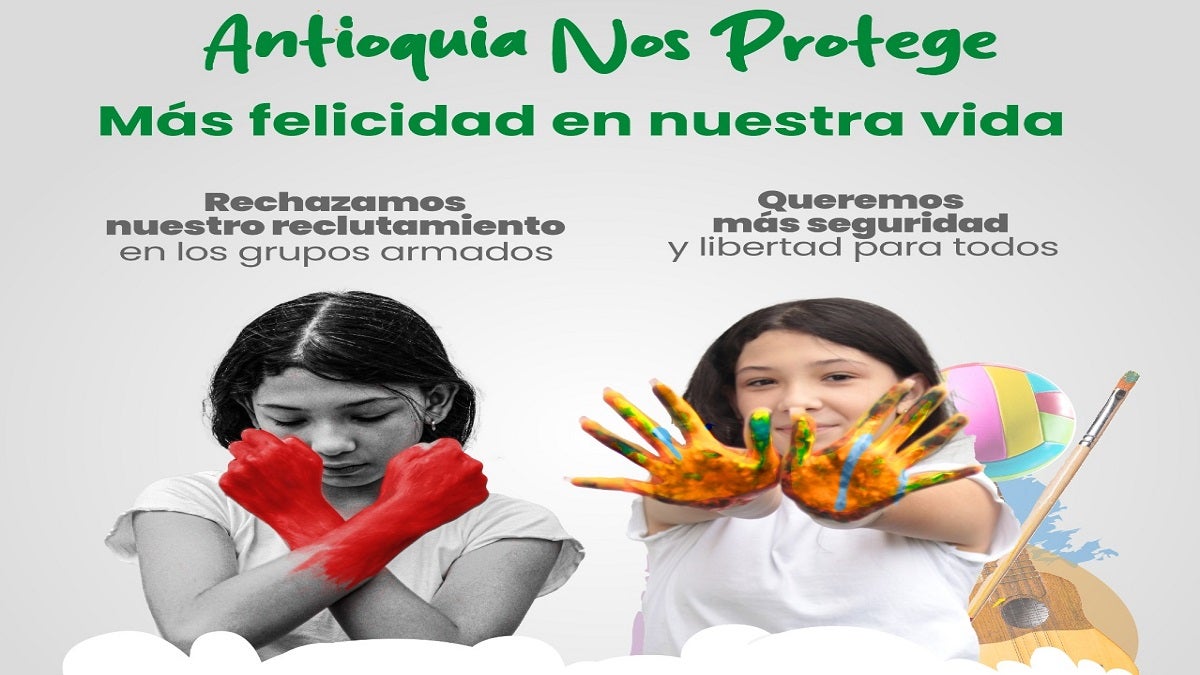 La Gobernación de Antioquia presentó la campaña “Antioquia Nos Protege”