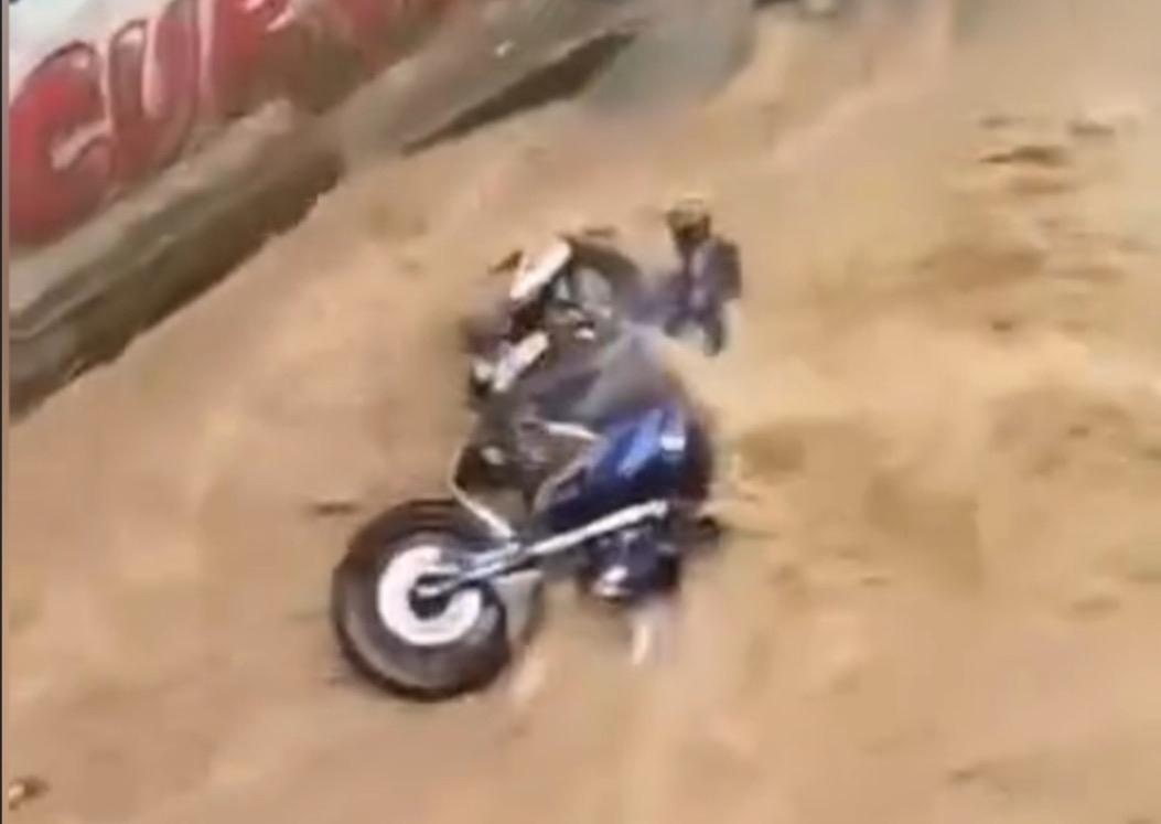 Aguacero en Medellín