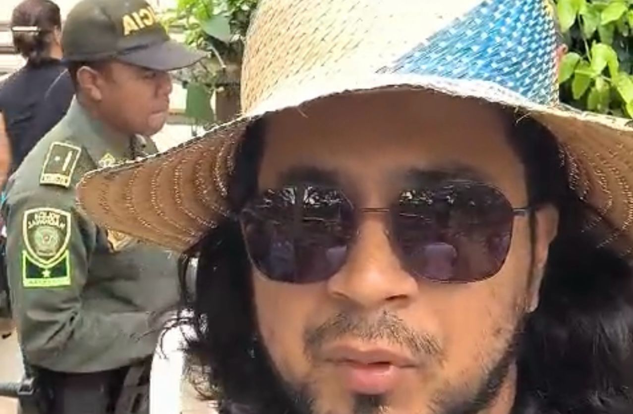 Denuncia en medio de marchas en Medellín