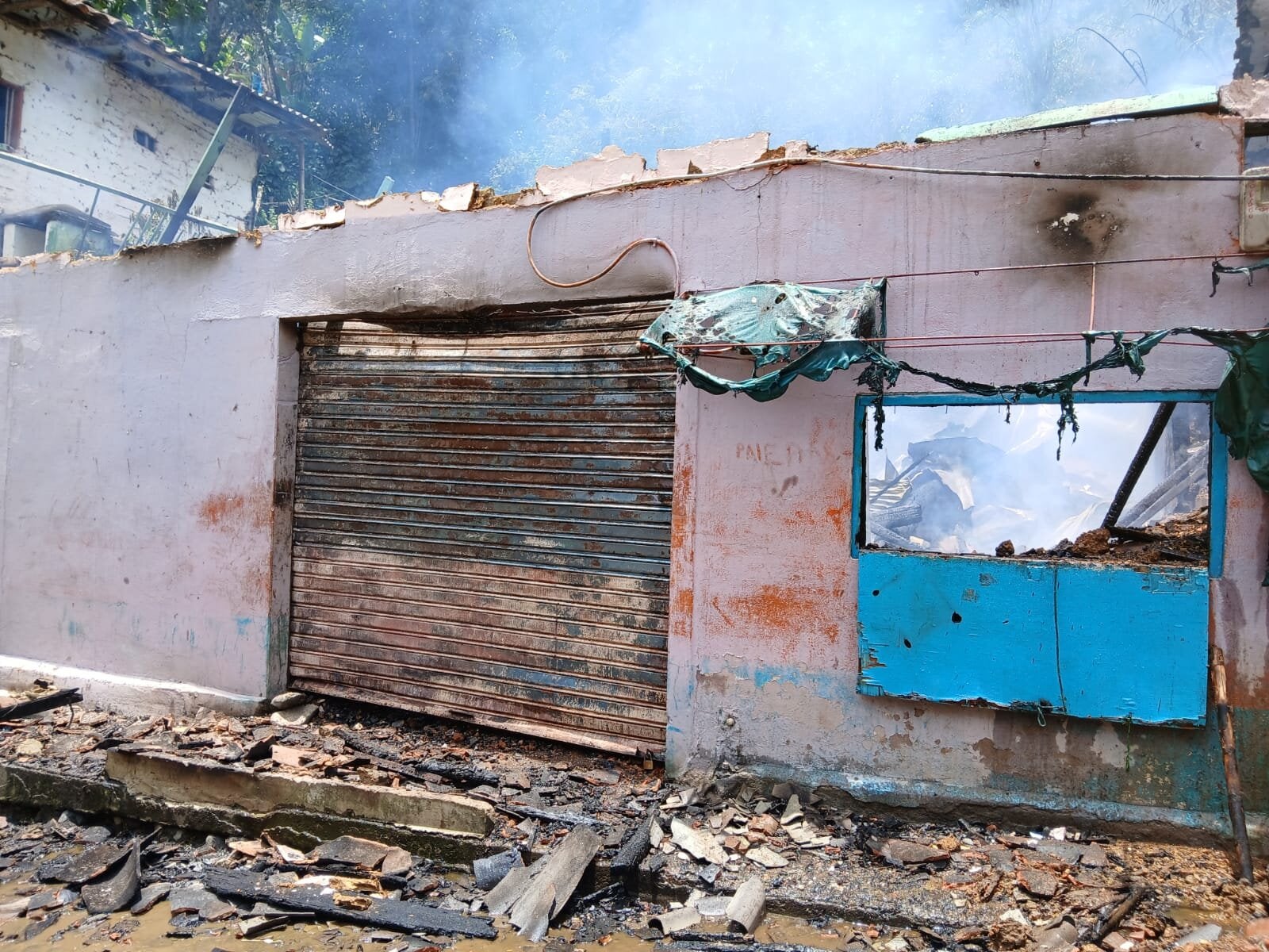 Incendio en Santa Inés, suroeste antioqueño