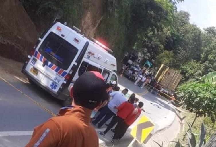 Peatón murió en accidente de tránsito en Medellín