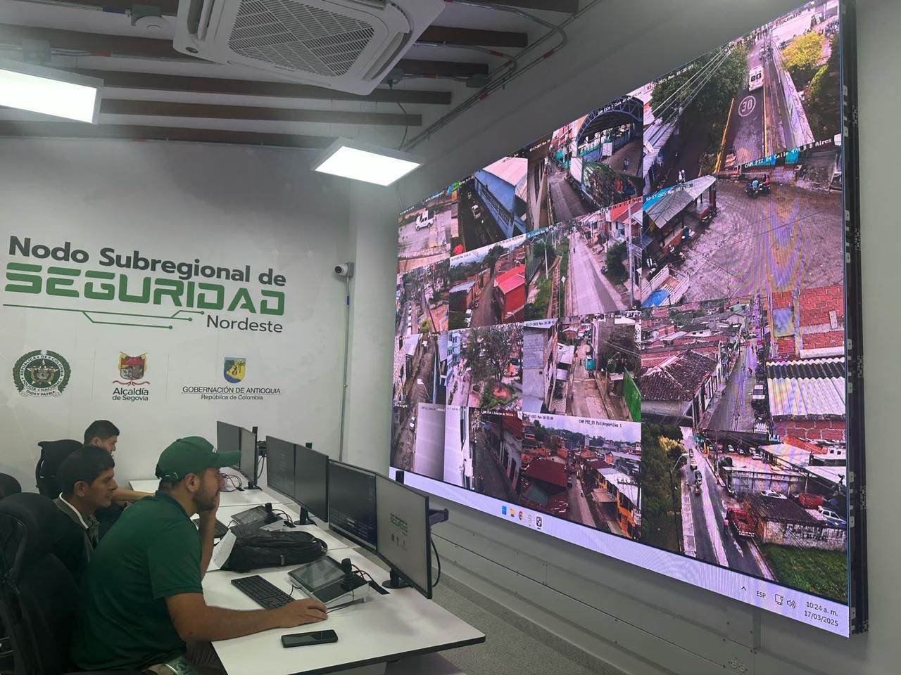 Cámaras de seguridad en Antioquia