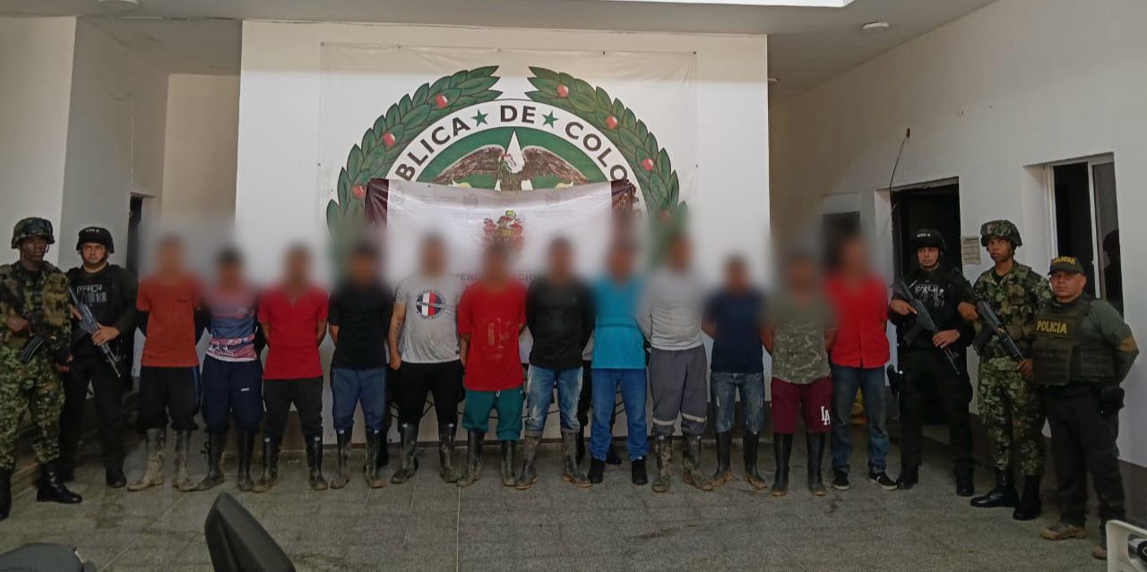 Capturas minería ilegal