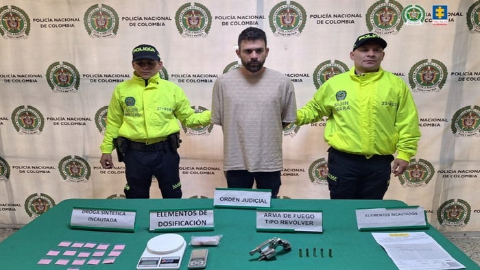 Andrés Felipe Correa Arango, asegurado por hurto en Envigado