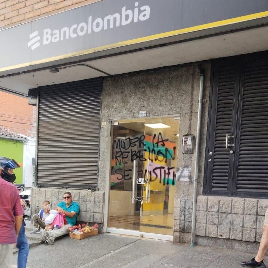 Marchas por el Día de la Mujer en Medellín