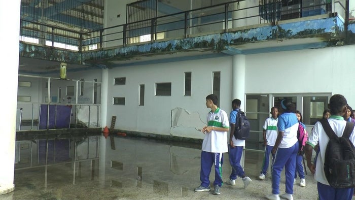 Malas condiciones en las que se encuentra una Institución Educativa en Turbo, Antioquia