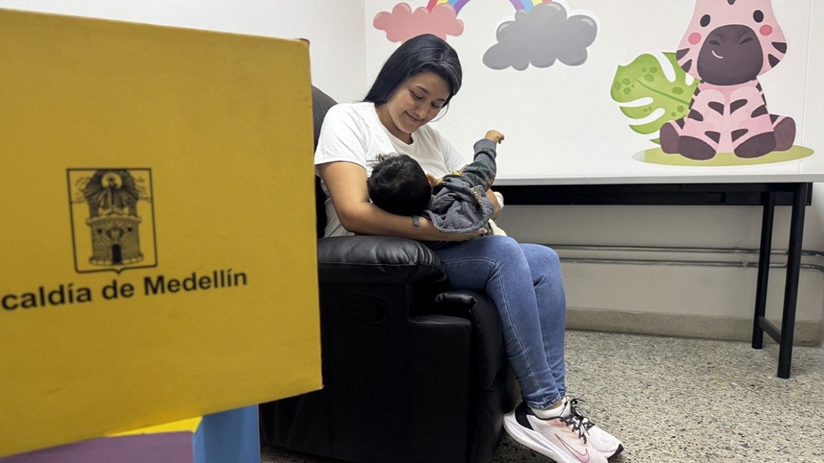 Sala de lactancia materna en La Alpujarra