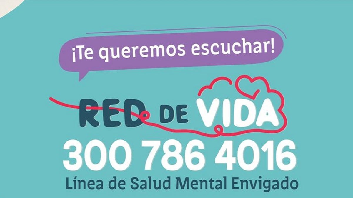 Envigado lanza la campaña “Red de Vida” para el cuidado de la salud mental