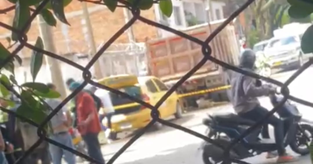 Homicidio en el barrio Los Colores de Medellín
