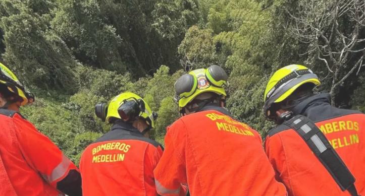 Motociclista perdió la vida al caer a un abismo en San Sebastián de Palmitas, Medellín