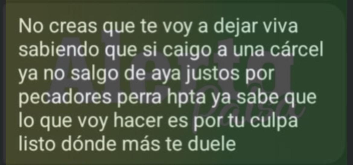 Estos eran los mensajes amenazantes que recibió la víctima de 26 puñaladas cuando luchaba por su vida en una UCI de Medellín