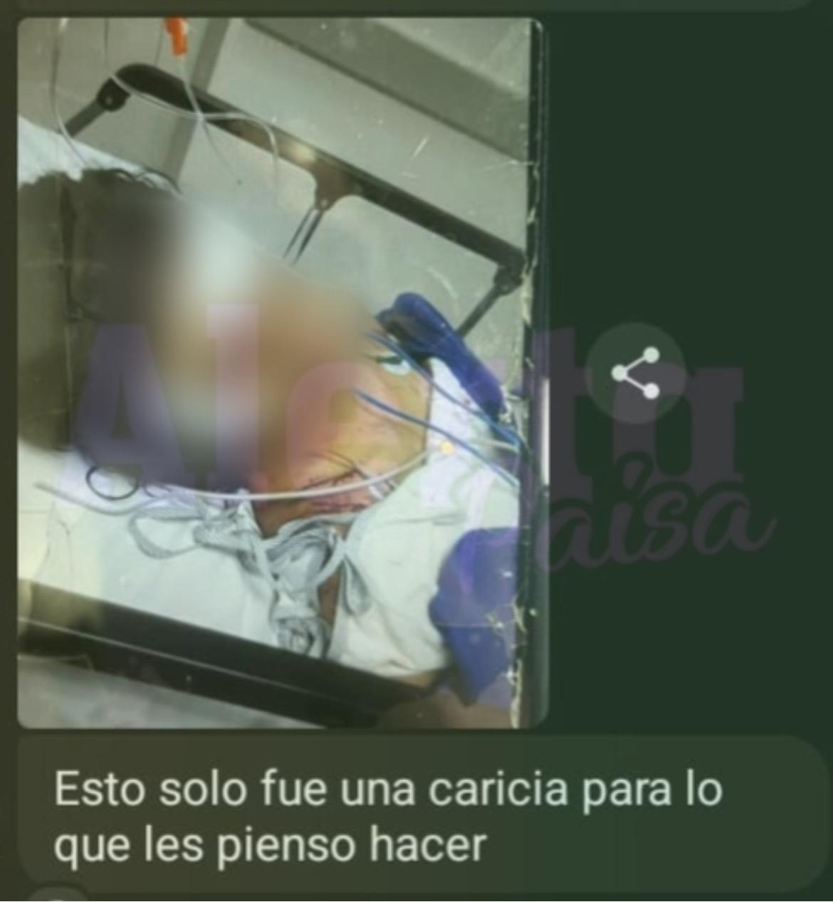 Estos eran los mensajes amenazantes que recibió la víctima de 26 puñaladas cuando luchaba por su vida en una UCI de Medellín