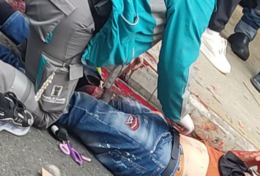 Camioneta “fantasma” amputó pierna a un motociclista en el barrio Manrique de Medellín