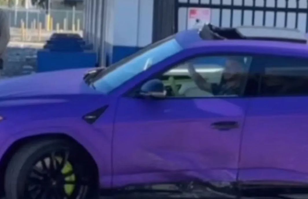 Fanático de Shakira estrella el Lamborghini